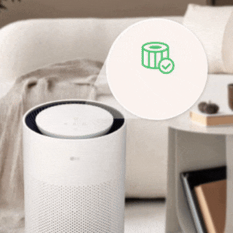 Get smart notifications for filter replacement